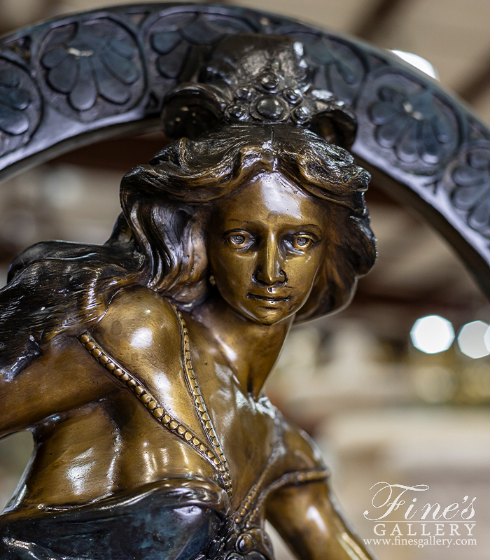 Bronze Statues  - Bronze Female Statue  - BS-312